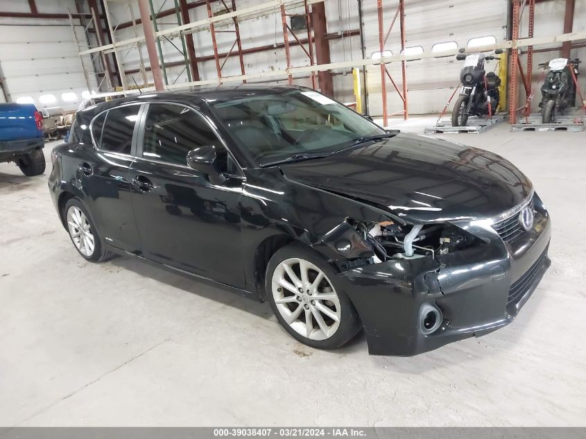 JTHKD5BH3D2173100 | 2013 LEXUS CT 200H