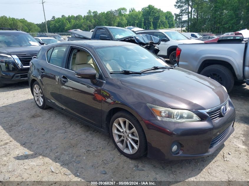 JTHKD5BH4B2041394 | 2011 LEXUS CT 200H