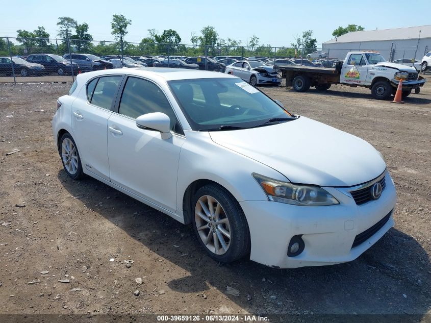 JTHKD5BH4B2043663 | 2011 LEXUS CT 200H