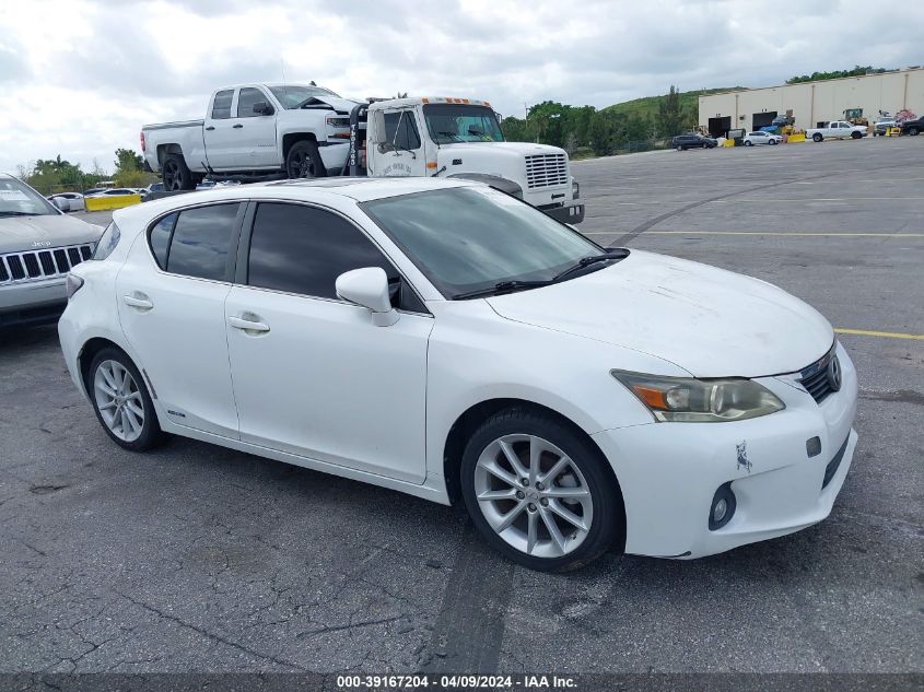 JTHKD5BH5B2032770 | 2011 LEXUS CT 200H