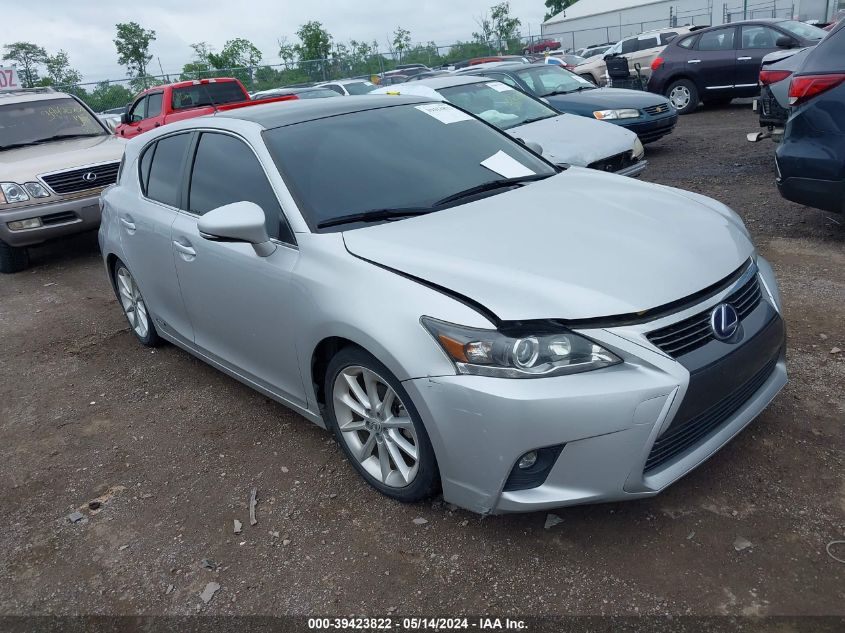 JTHKD5BH6C2114802 | 2012 LEXUS CT 200H