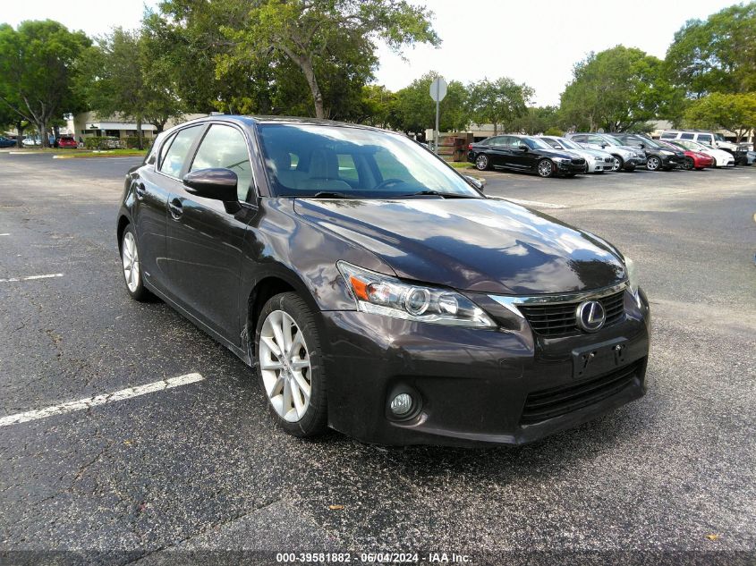 JTHKD5BH6C2117716 | 2012 LEXUS CT 200H