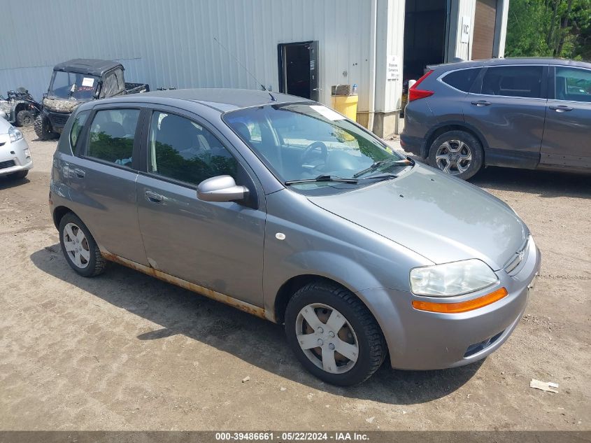 KL1TD66606B594738 | 2006 CHEVROLET AVEO