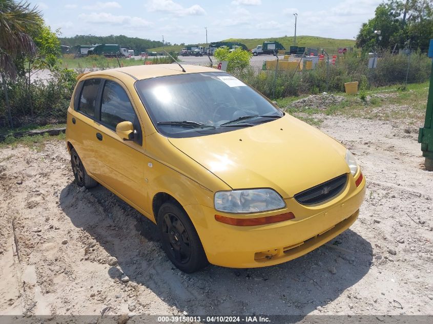 KL1TD66657B726832 | 2007 CHEVROLET AVEO 5