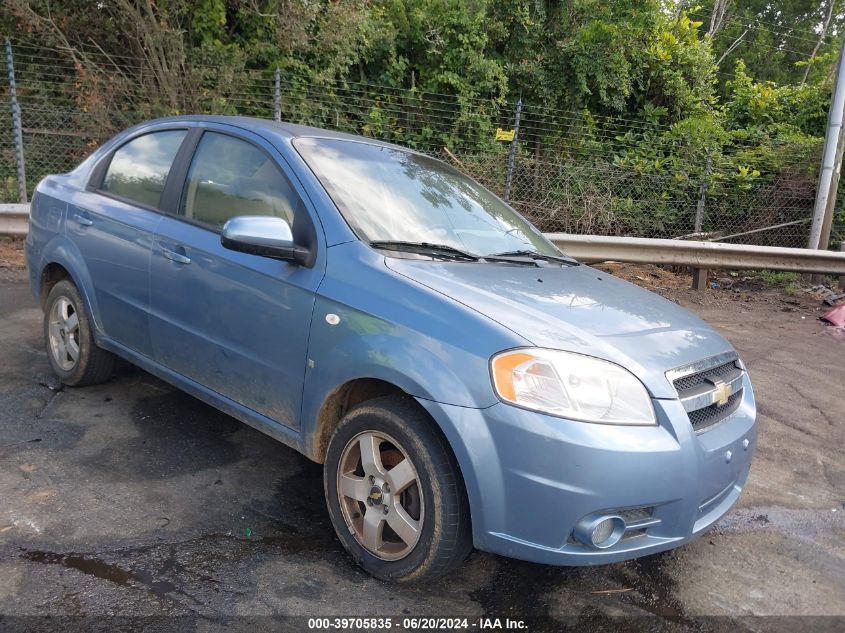 KL1TG56657B108993 | 2007 CHEVROLET AVEO