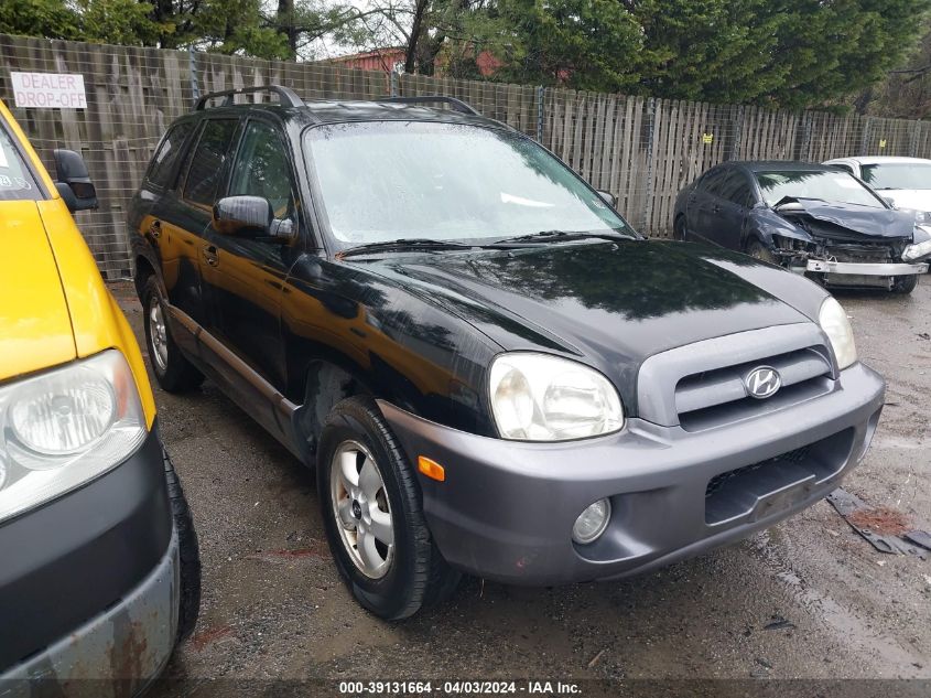 KM8SC13D26U037293 | 2006 HYUNDAI SANTA FE