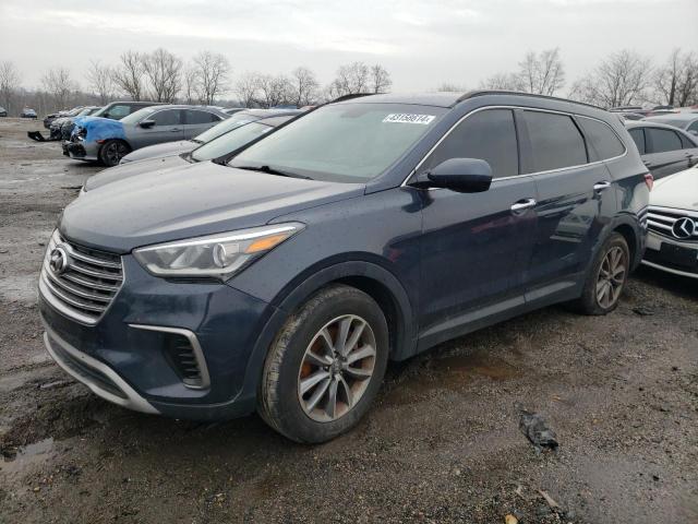 KM8SM4HF7HU223570 | 2017 Hyundai santa fe se