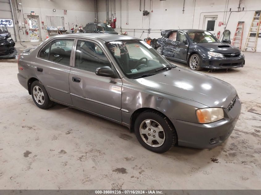 KMHCG45C71U219398 | 2001 HYUNDAI ACCENT