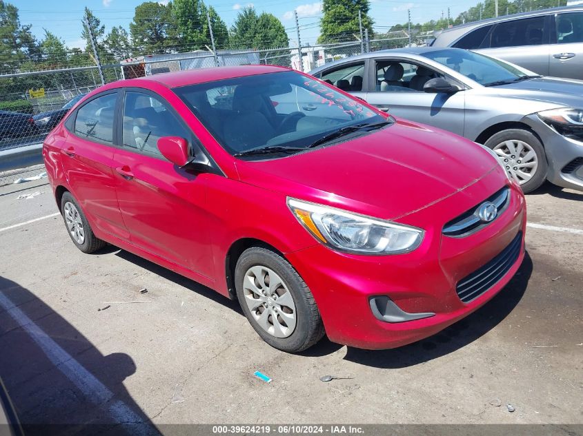 KMHCT4AEXGU985332 | 2016 HYUNDAI ACCENT