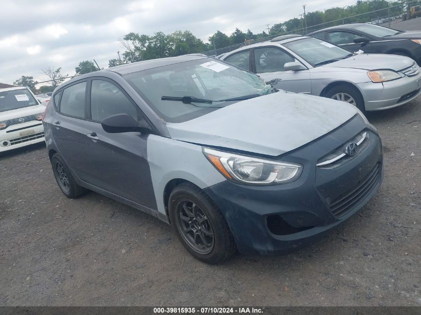 KMHCT5AEXGU260190 | 2016 HYUNDAI ACCENT