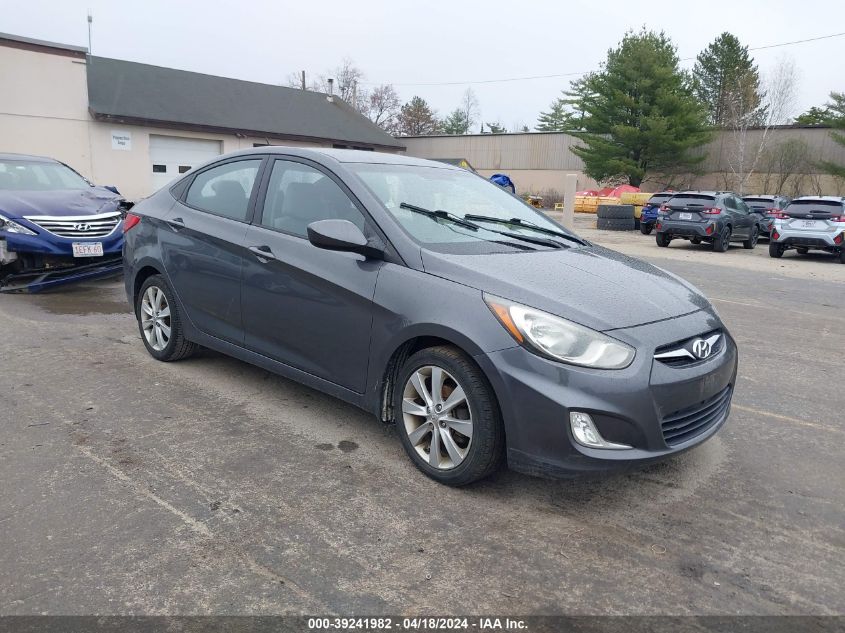 KMHCU4AE2DU354325 | 2013 HYUNDAI ACCENT