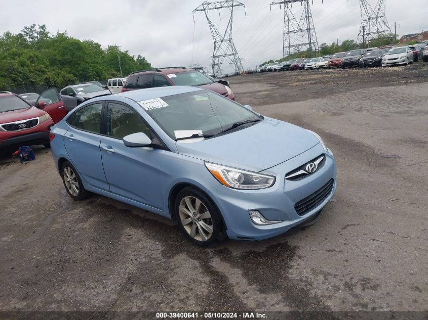 KMHCU4AE5EU592980 | 2014 HYUNDAI ACCENT