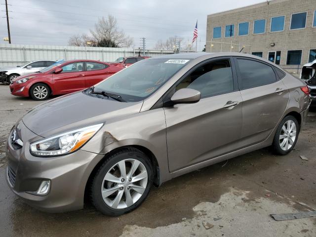 KMHCU4AE6EU592163 | 2014 Hyundai accent gls