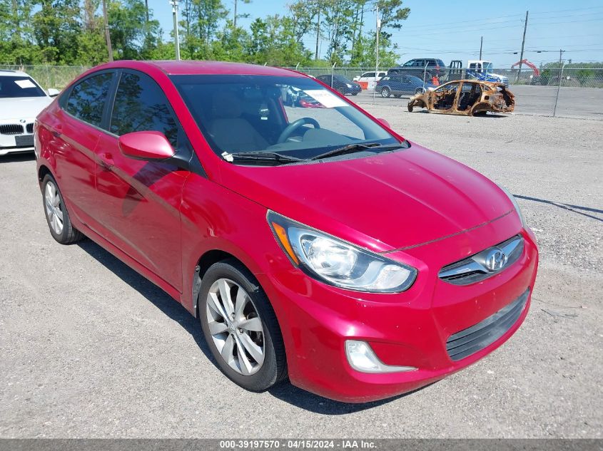 KMHCU4AE7CU226225 | 2012 HYUNDAI ACCENT