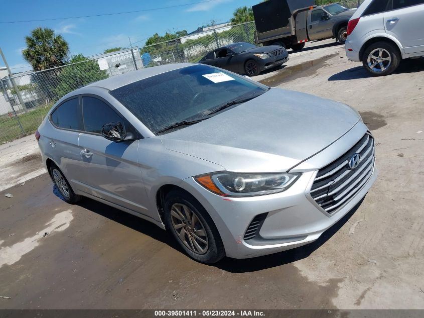 KMHD74LF2HU109449 | 2017 HYUNDAI ELANTRA