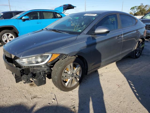 KMHD84LF1JU614997 | 2018 HYUNDAI ELANTRA SE