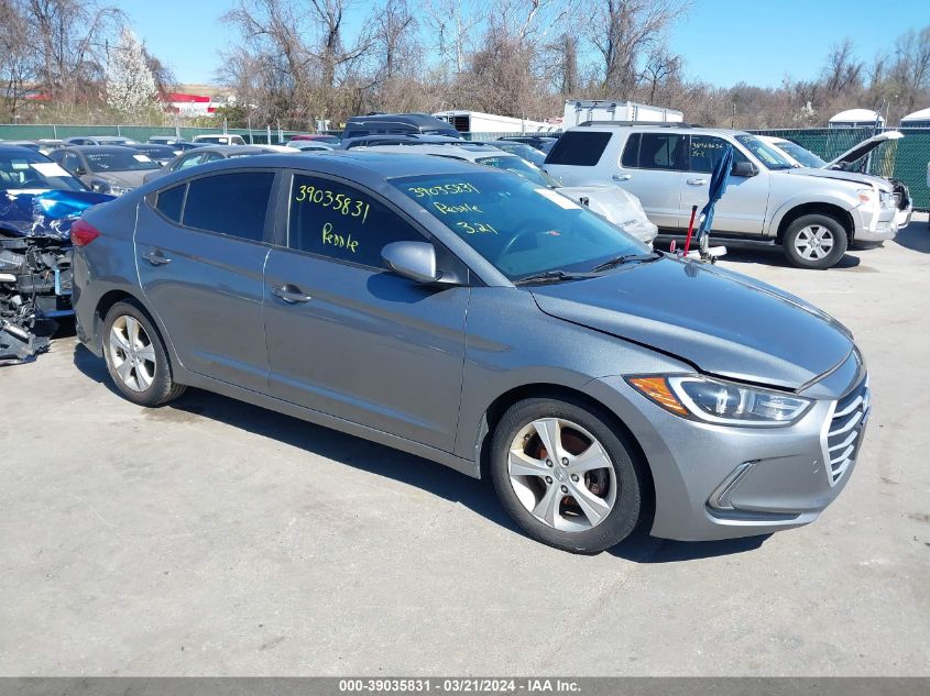 KMHD84LF4HU407823 | 2017 HYUNDAI ELANTRA