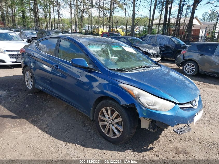 KMHDH4AE4FU298142 | 2015 HYUNDAI ELANTRA