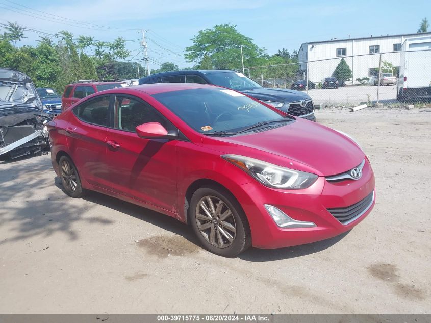 KMHDH4AE5EU031204 | 2014 HYUNDAI ELANTRA