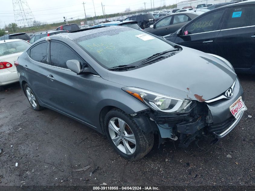 KMHDH4AE7GU573231 | 2016 HYUNDAI ELANTRA