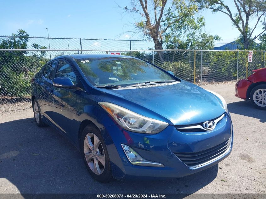 KMHDH4AE8GU481450 | 2016 HYUNDAI ELANTRA