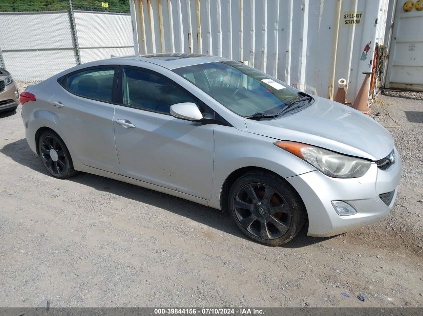 KMHDH4AEXCU277744 | 2012 HYUNDAI ELANTRA