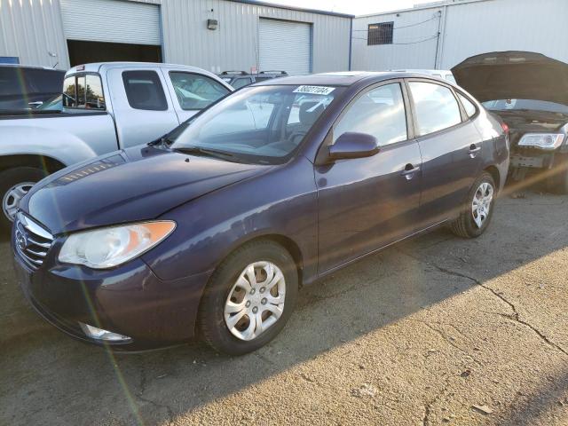 KMHDU4AD7AU060622 | 2010 Hyundai elantra blue