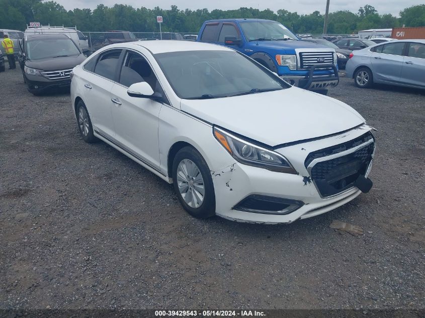 KMHE24L17GA019933 | 2016 HYUNDAI SONATA HYBRID