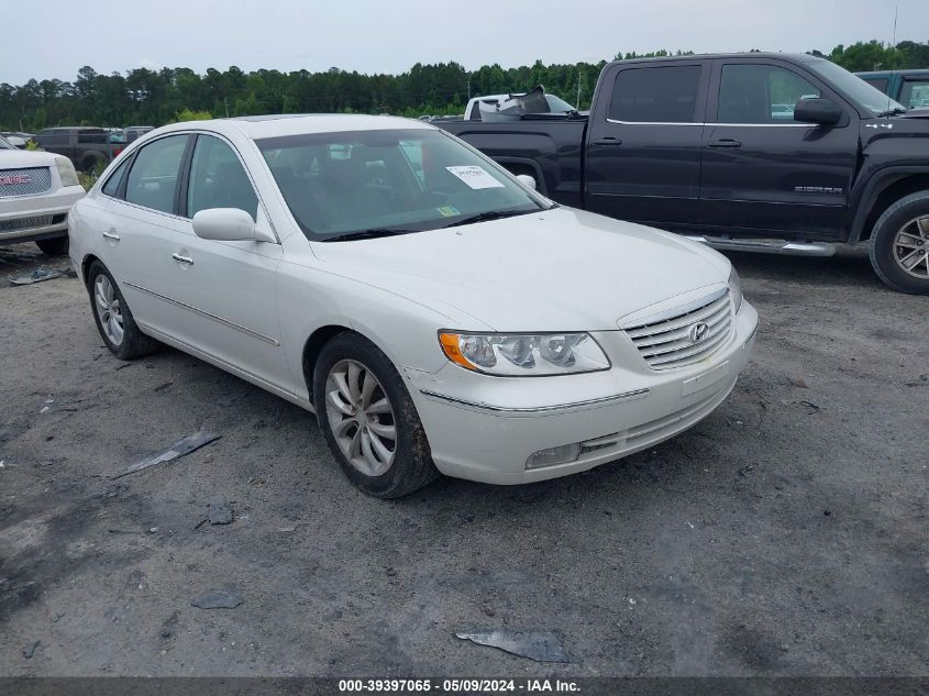 KMHFC46F67A216228 | 2007 HYUNDAI AZERA