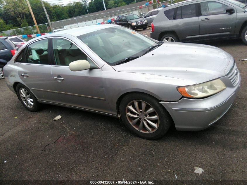 KMHFC46F76A079346 | 2006 HYUNDAI AZERA