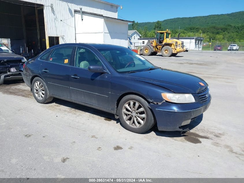 KMHFC46F77A162759 | 2007 HYUNDAI AZERA