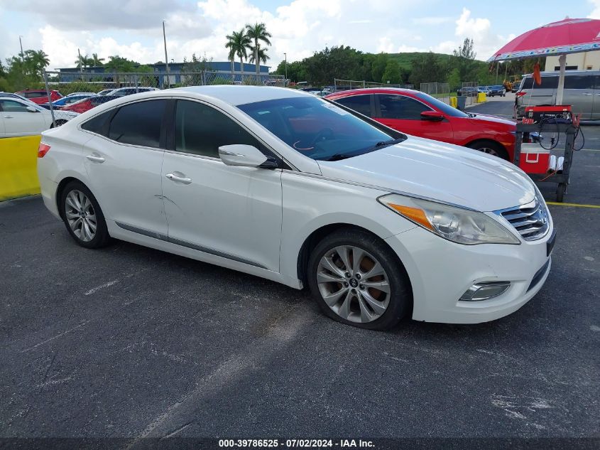 KMHFG4JG0DA219416 | 2013 HYUNDAI AZERA