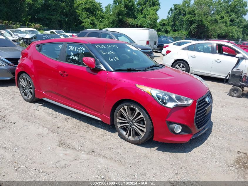 KMHTC6AE0GU293575 | 2016 HYUNDAI VELOSTER