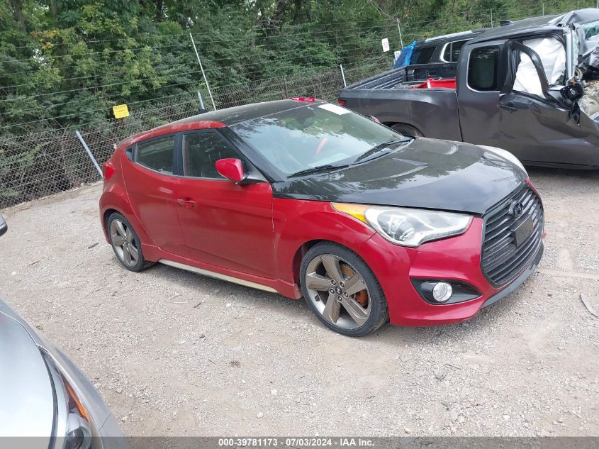 KMHTC6AEXDU143873 | 2013 HYUNDAI VELOSTER