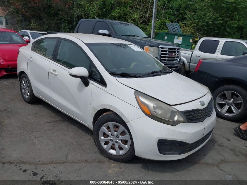 KNADM4A35C6058691 | 2012 KIA RIO