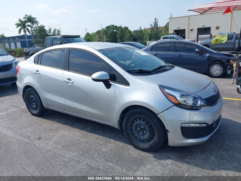 KNADM4A36G6665561 | 2016 KIA RIO