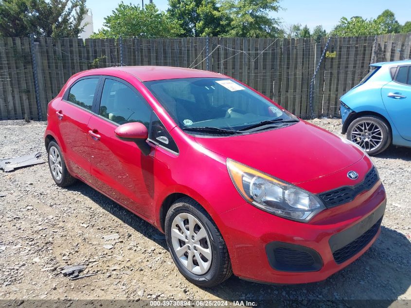 KNADM5A32D6276045 | 2013 KIA RIO