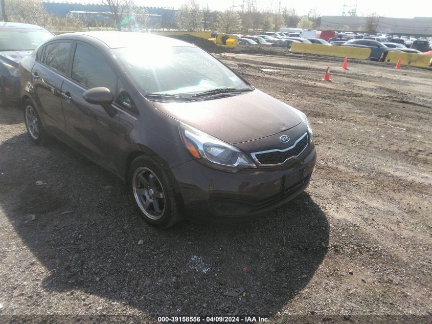 KNADN4A31C6049385 | 2012 KIA RIO