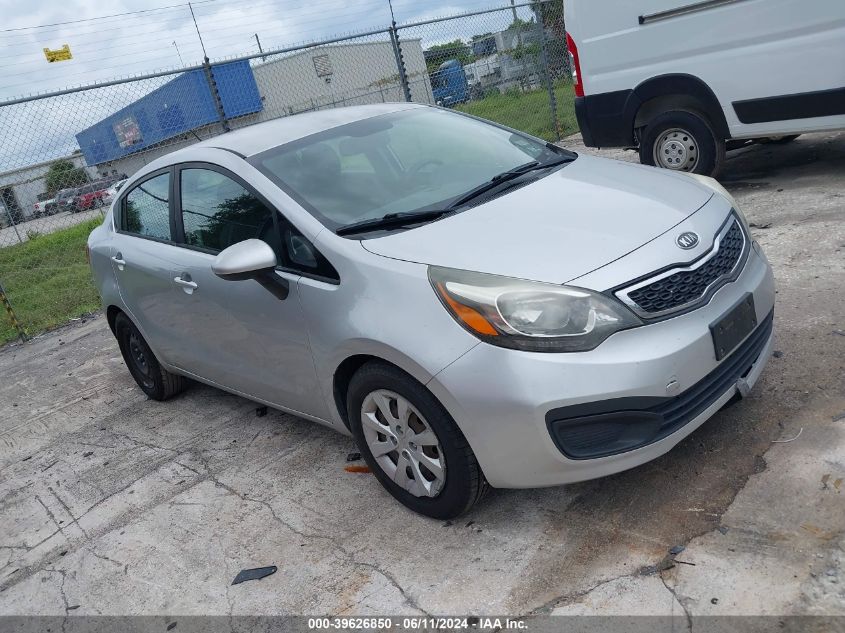 KNADN4A37D6104925 | 2013 KIA RIO