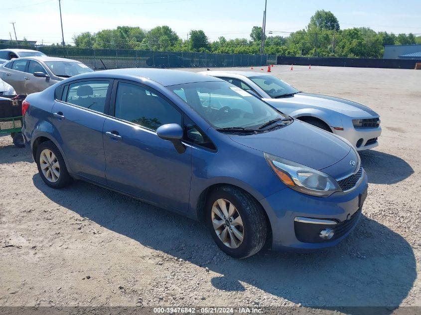 KNADN4A3XG6572264 | 2016 KIA RIO