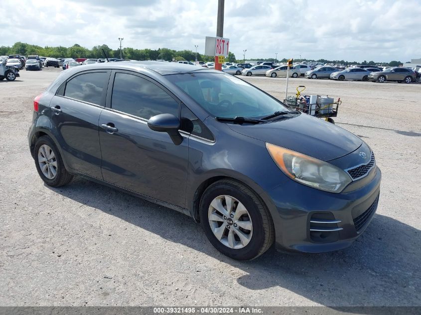 KNADN5A34G6645134 | 2016 KIA RIO