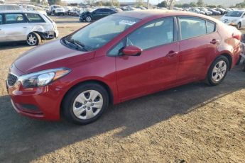 KNAFK4A60G5579631 | 2016 KIA FORTE LX