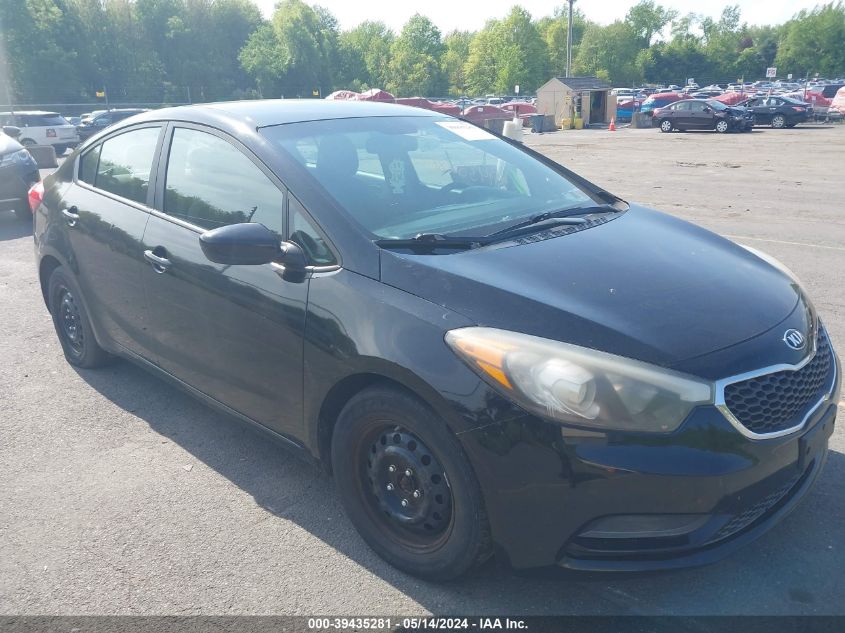 KNAFK4A61F5259314 | 2015 KIA FORTE