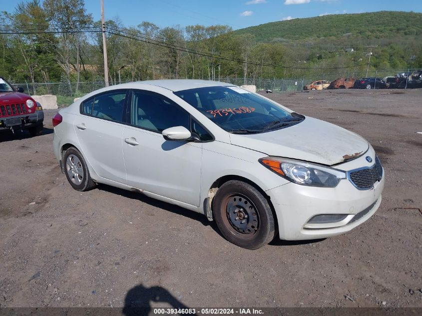 KNAFK4A62F5332187 | 2015 KIA FORTE