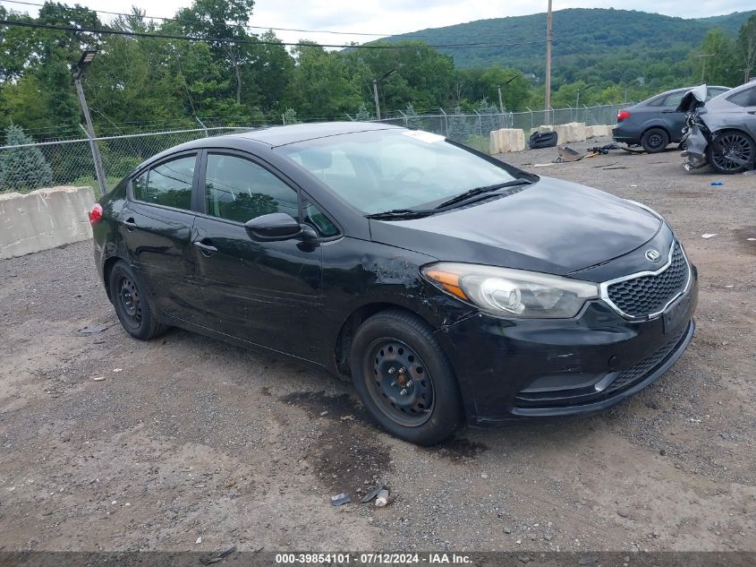 KNAFK4A63G5538071 | 2016 KIA FORTE