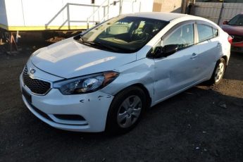 KNAFK4A64E5056383 | 2014 KIA FORTE LX