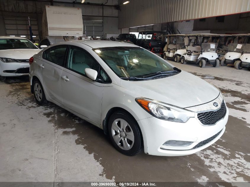 KNAFK4A64F5295692 | 2015 KIA FORTE