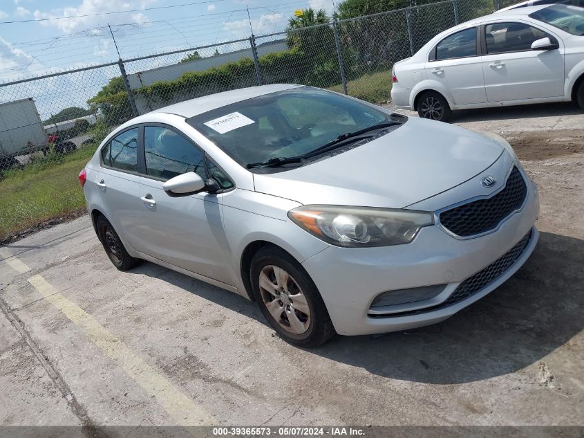 KNAFK4A64G5466975 | 2016 KIA FORTE