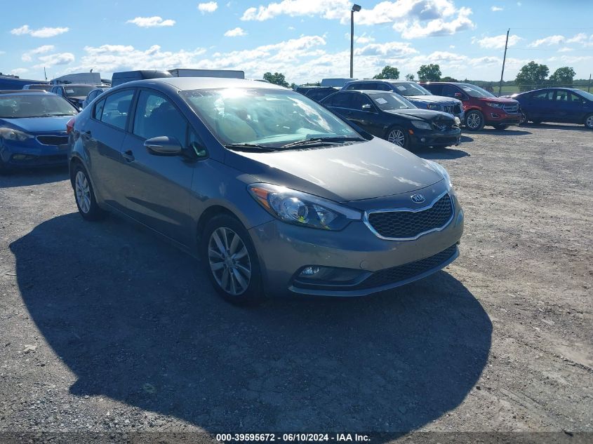 KNAFX4A62G5445396 | 2016 KIA FORTE