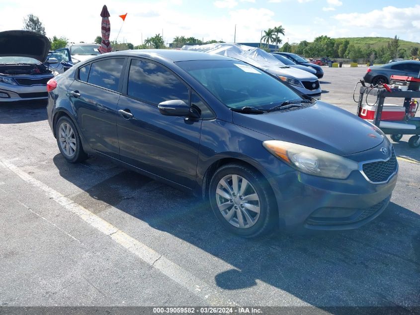 KNAFX4A63G5551744 | 2016 KIA FORTE